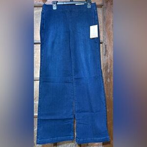 NYDJ Wide-Leg Pull-on Jeans